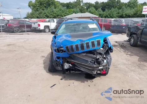 2022 Jeep Cherokee Trailhawk 4X4 из США, поврежденный, VIN 1C4PJMBX2ND522285